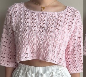 Te enseñare a tejer hermoso patron de blusa