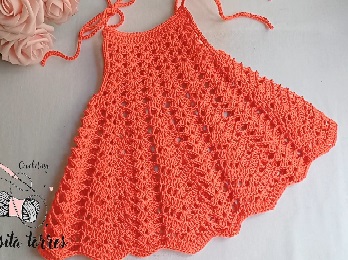 aprende a tejer vestido en crochet
