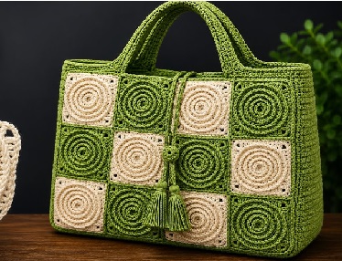 Aprende a tejer lindo bolso de crochet