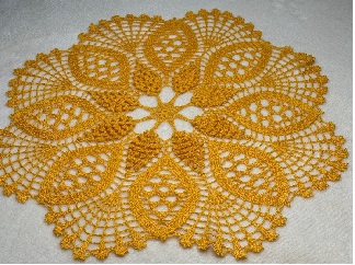 Como tejer centro de mesa crochet