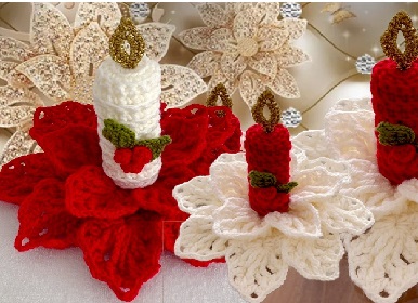 Aprende a tejer hermosa velas crochet