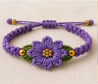 Te enseñare a tejer una bella pulsera de crochet