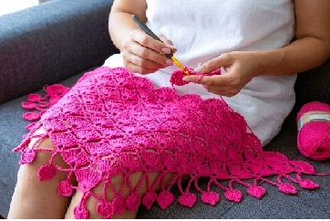 Como tejer un lindo patron en crochet